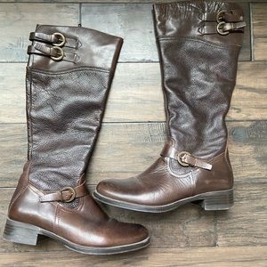 Aldo Leather Riding Boots